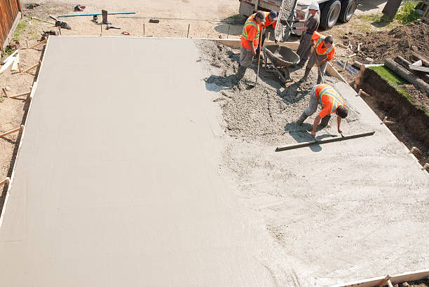 Concrete Walkway Installation in SD